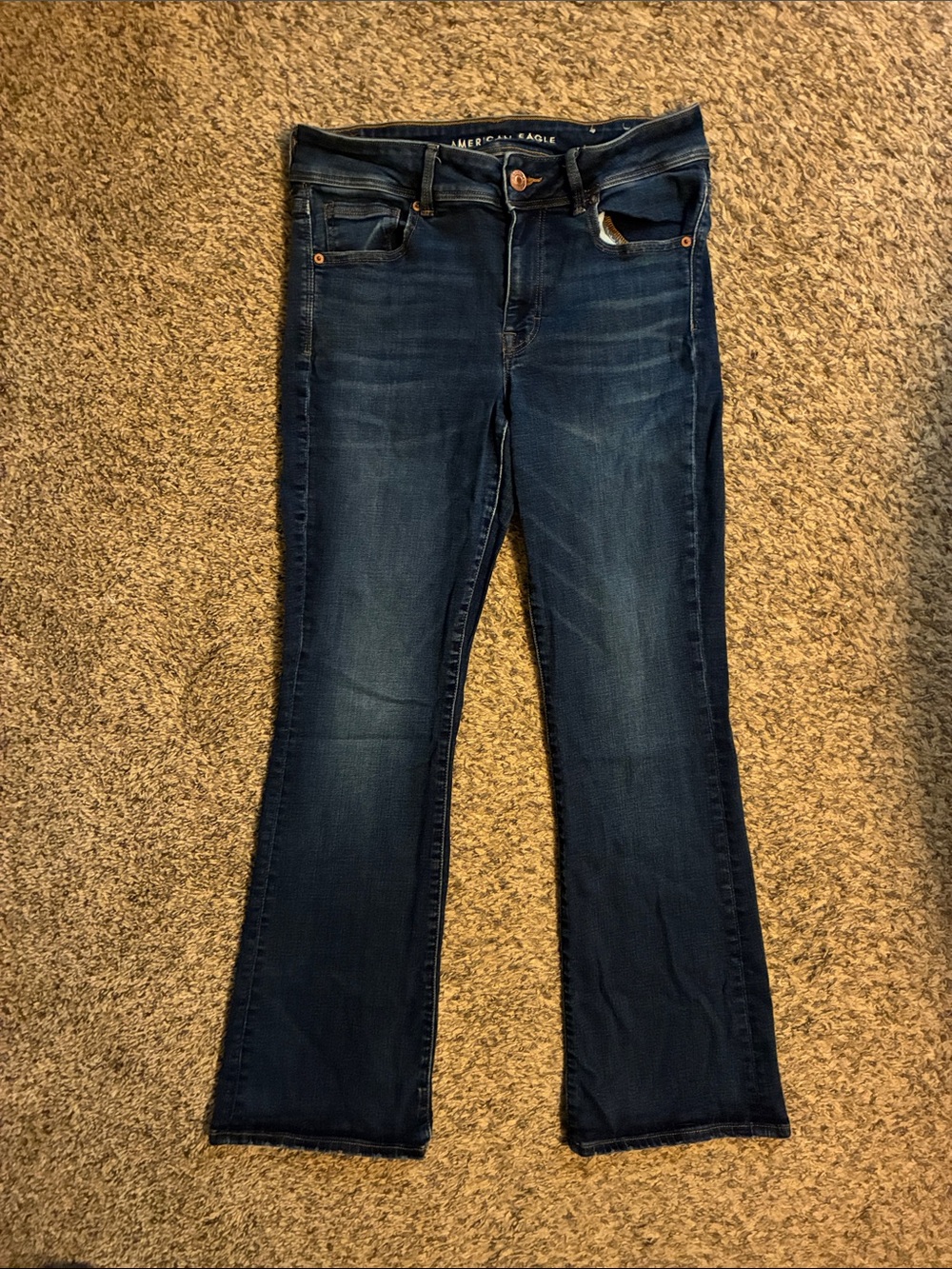 American Eagle kick boot jeans -size 12